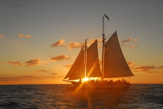 Sunset Schooner 
